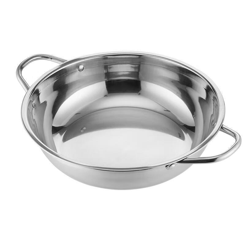 Drui en Thickened Double-Handle Stainless Steel Hot Pot