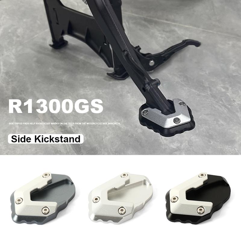 Accessories Foot Extension Pad CNC Motorcycle New Kickstand Side Kick Stand For BMW R1300GS R 1300 GS R1300 GS R1300gs 2023 2024