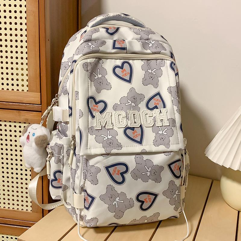 Children Elementary School Girls Junior High School Students Love Backpack High School Students College Students Backpack