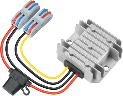 

YABOANG DC/DC Converter 12V to 24V, Boost Converter, DC/DC Voltage Converter 12V to 24V 3A 72W MAX Power Transformer for Automobiles, LED Lights,