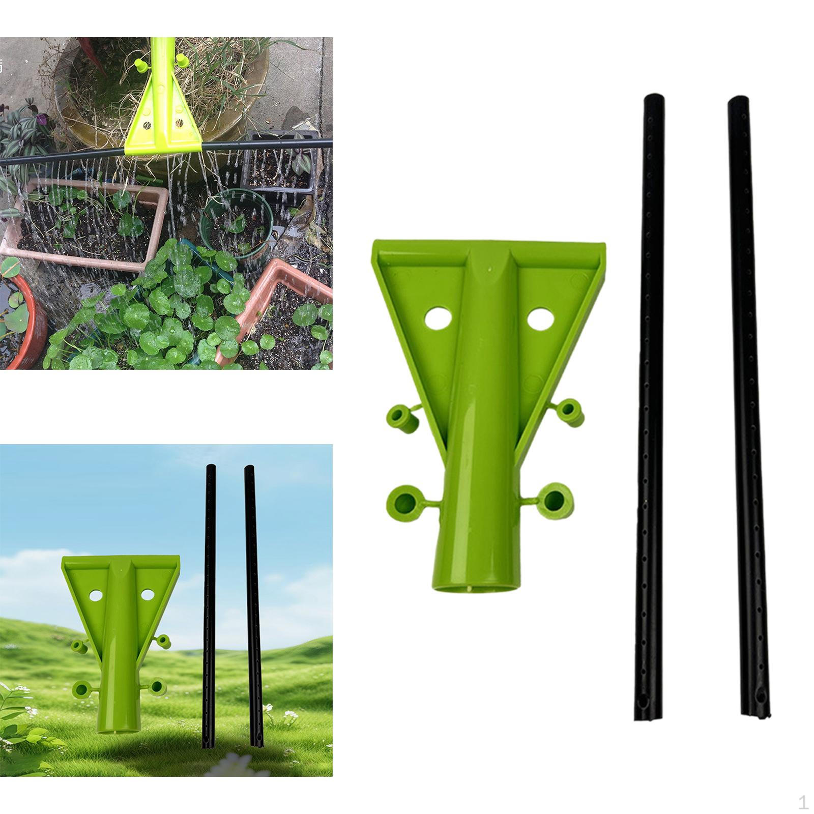 

Balcony Watering Can Sprinkler Attachment Multi Hole 30x11cm Accessory зелений
