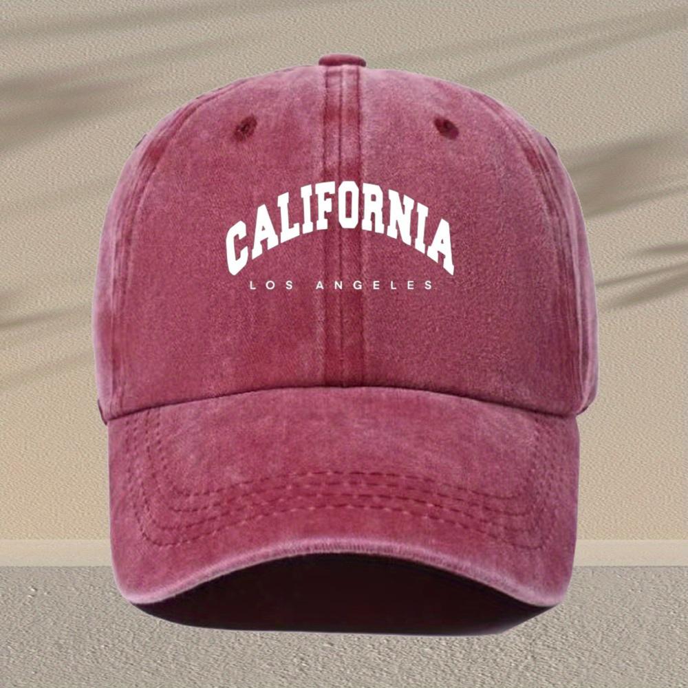 Fashion Letter Print MenS Washed Cap Casual MenS Baseball Cap Distressed MenS Hat Adjustable Ideal for Gifting DesignDr