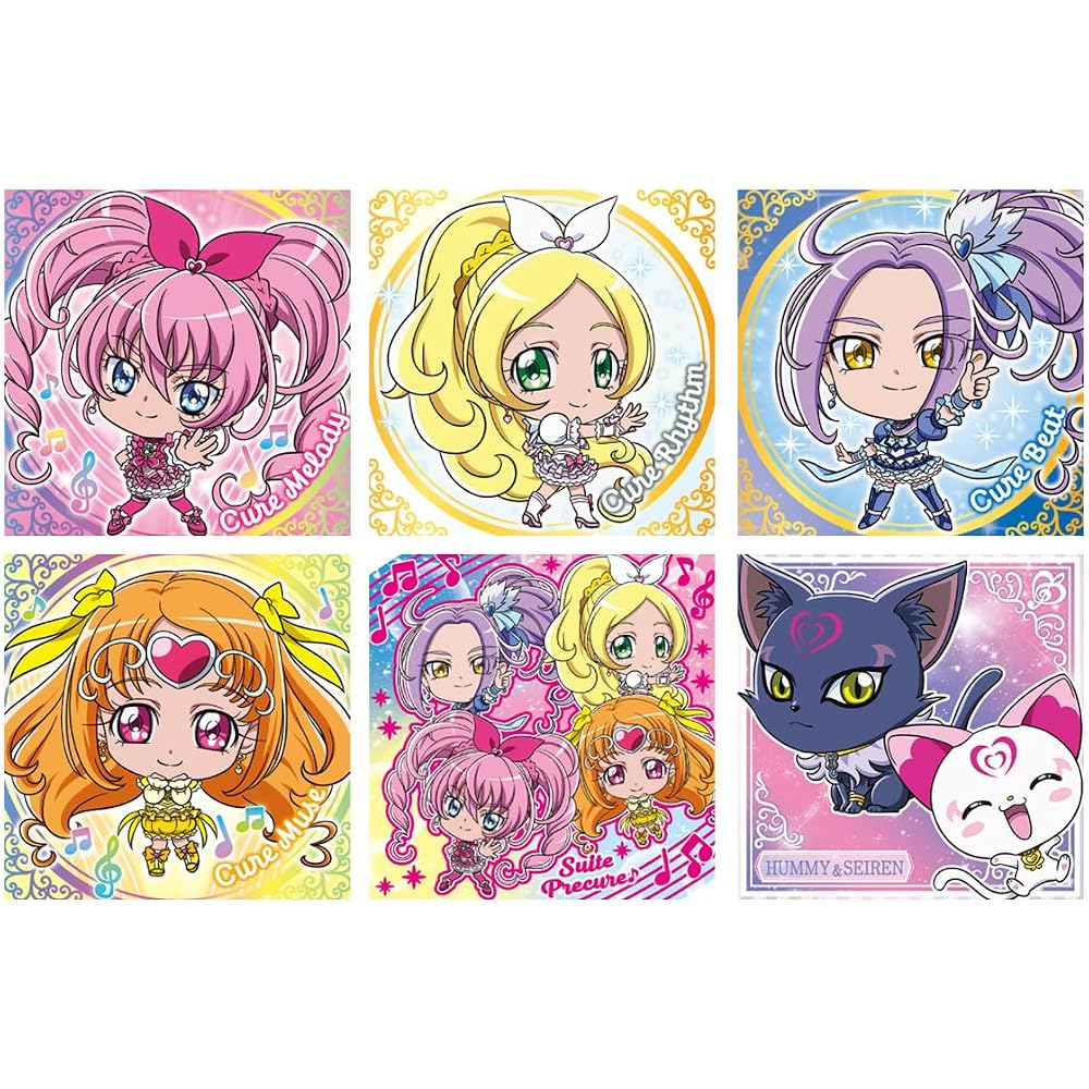 Bandai (BANDAI) Nifurumeshon Pretty Cure All Stars Seal Wafers 3 Wafers (baked Goods) Shokugi [BO...