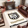 Juventus Personalized Name Carpet Suitable for Living Rooms Entryway Dormitory Decorate Room Antislip Carpet Decorate Offices Best for Christmas