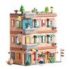 Feile Large Particle Villa Building Blocks for Kids - Creative Pretend Play Set for Kindergarten Boys and Girls.