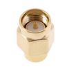 2Pcs 2W 6Ghz 50 Ohm Sma Male Rf Coaxial Termination Dummy Load Gold Plated Cap