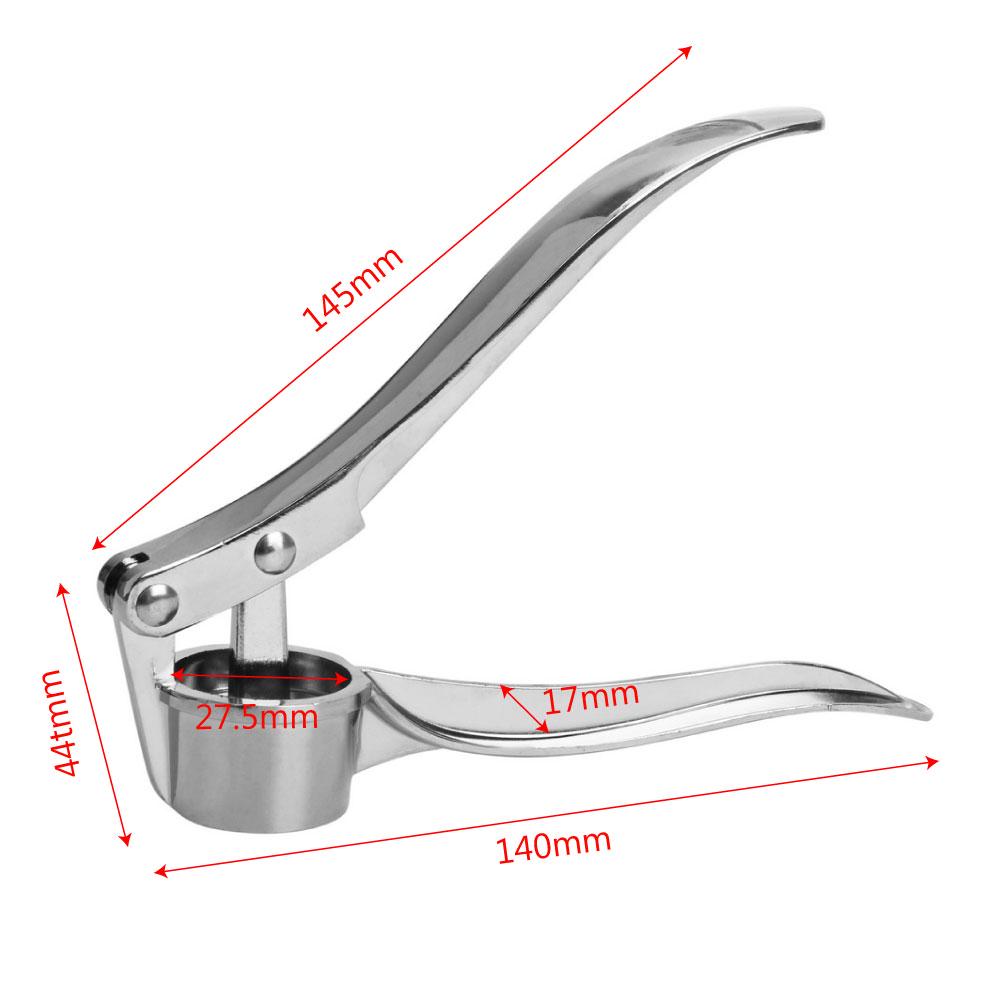 Garlic Grinder for Fruit Vegetable Stainless Steel Kitchen Squeeze Tools Ginger Crusher Garlic Presses