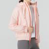 Under Armour Windproof Warm Woven Insert Cotton Jacket Women Jackets Pink 1355839-658