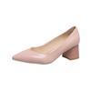 Women's shoes new autumn pointed toe foot shoes women's thick heel light mouth sexy high heels professional shoes