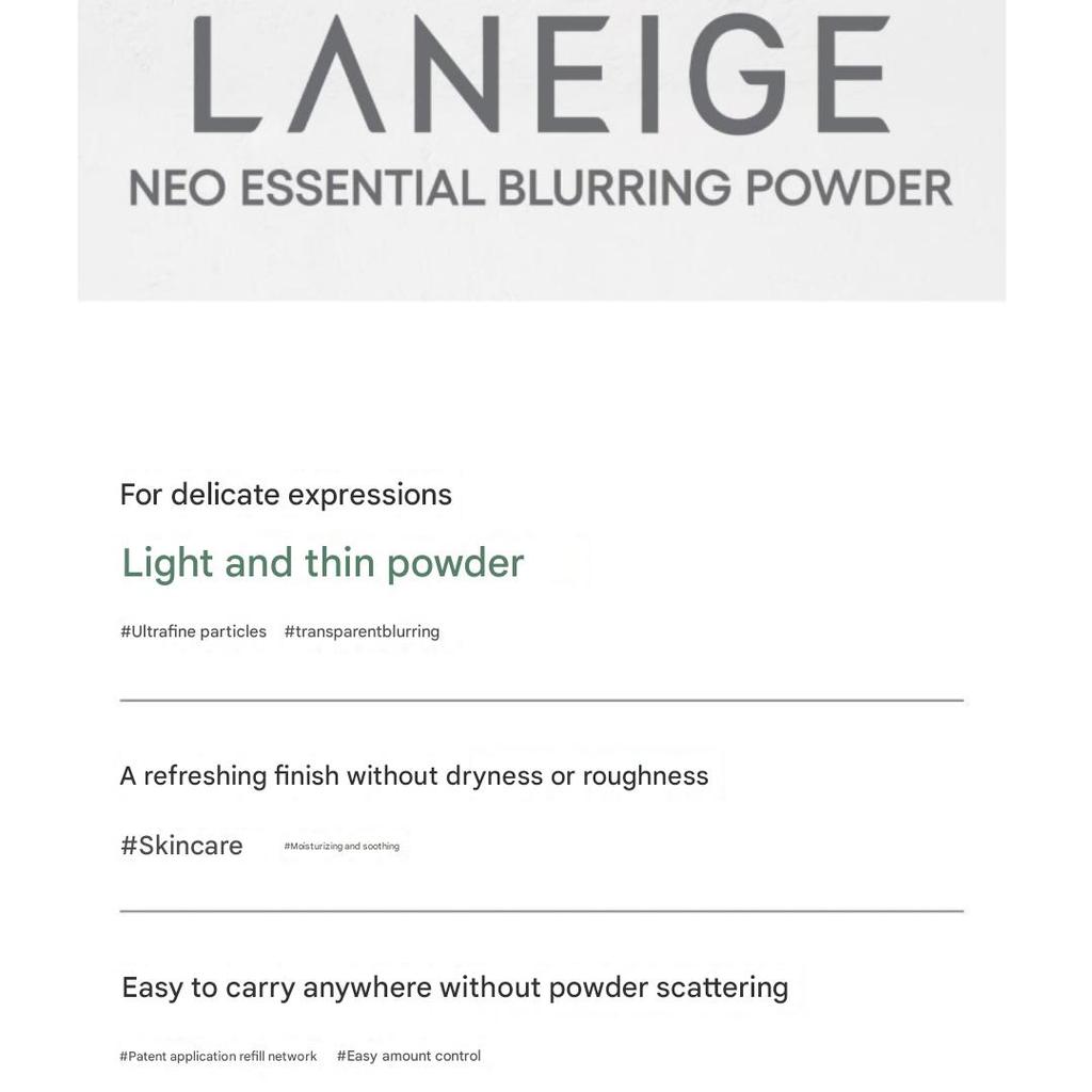 LANEIGE Puder Neo Essential Blurring Finish Powder 7g