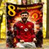 Manchester United FC Logo Printed Throw Blanket—soft,warm;versatile Blanket for All Seasons—perfect As &air-conditioning Throw,nap Blanket
