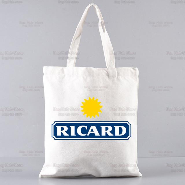 

Полотняна сумка через плече Ricard із графічним мультфільмом. Жіноча сумка Harajuku Funny, екологічна екологічна сумка RICARD. 24*26cm