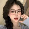 Polygon Retro TR Eyeglass Frames - Large, Transparent