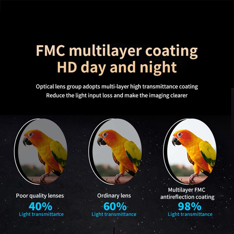 Powerful Monocular Night Vision 150X Zoom HD Star Moon Astronomical Telescope Space Long Range Binoculars for Clear Celestial