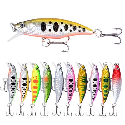 5.5cm/4g Bionic Sinking Minnow for Long Cast Fishing