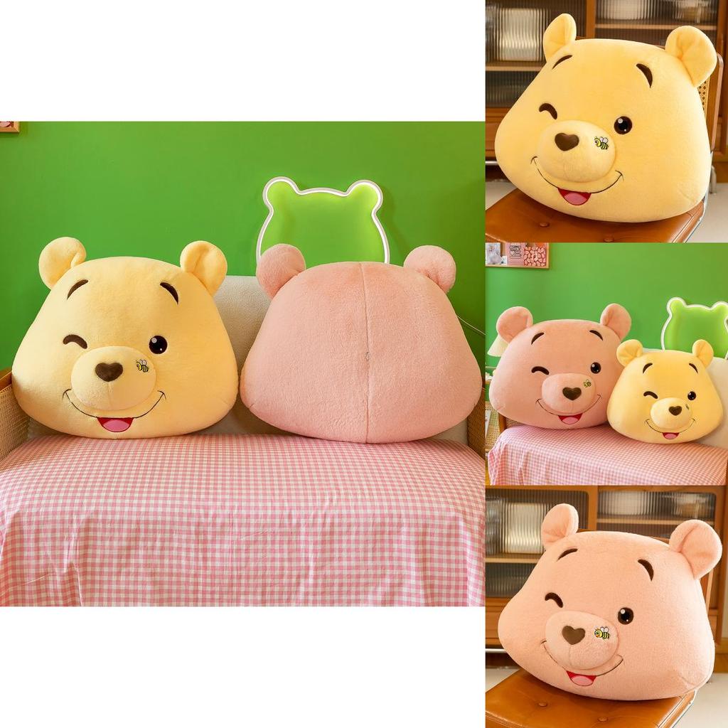 Adorable Plush Bee Bear Cuddly Pillow Toy Soft Cushion For Bedroom Or Sofa Gifts