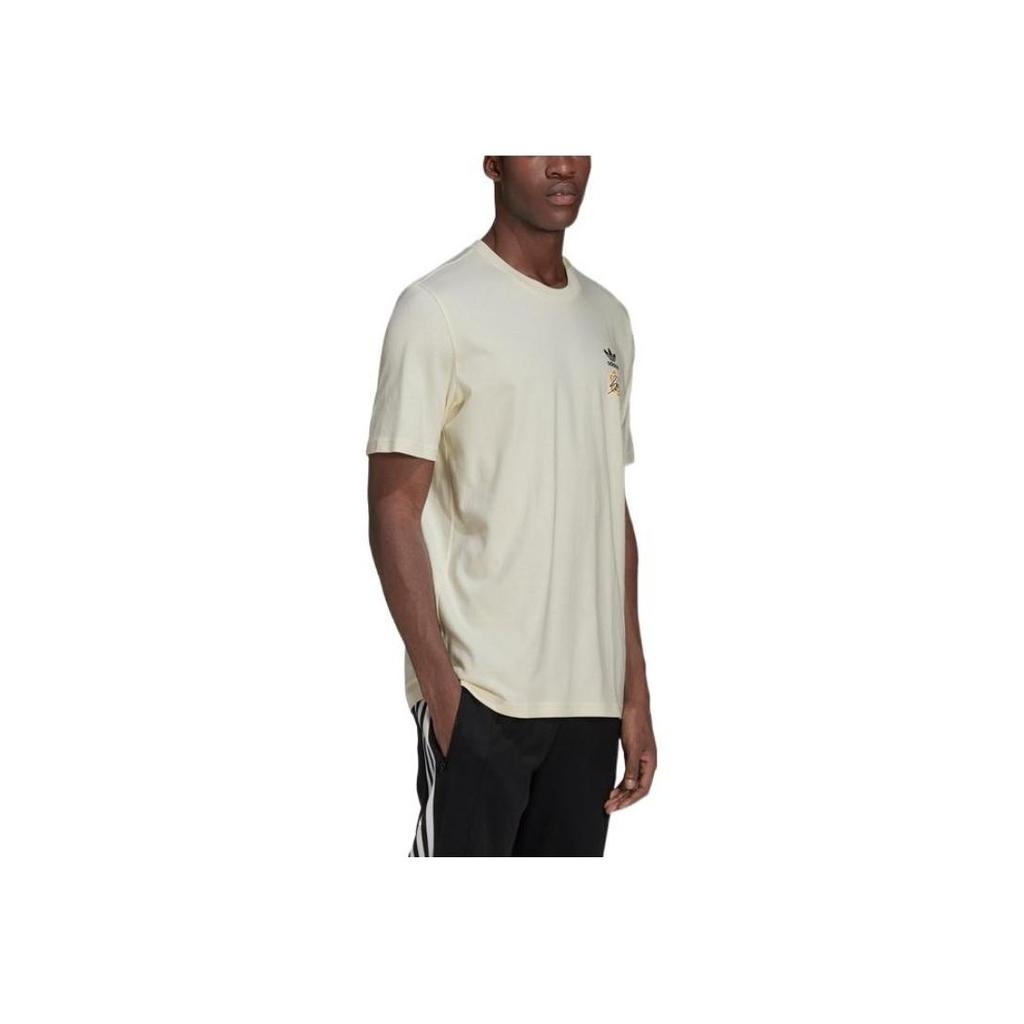 adidas x Sean Wotherspoon x Hot Wheels Tee White/Cream White Men Streetwear HT6582