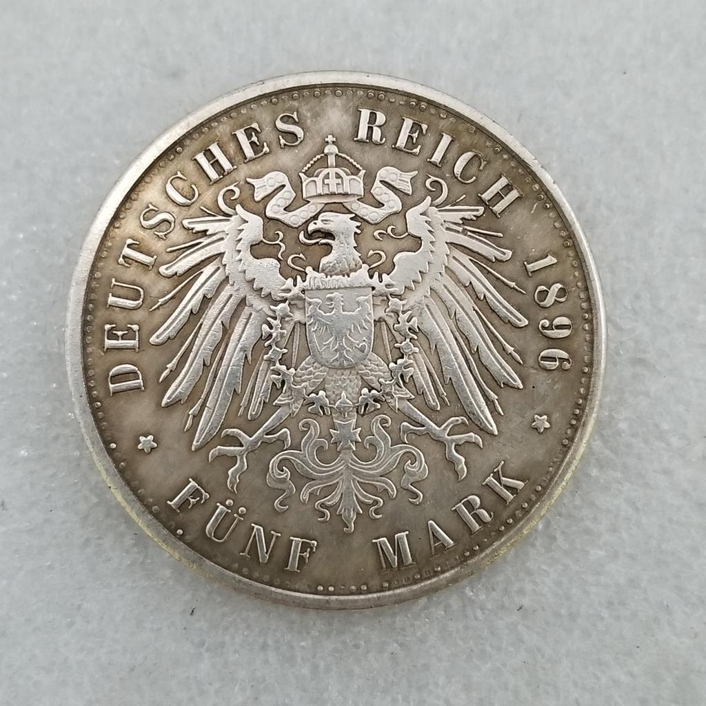 1896 Deutsche Gedenkmünzen zum Sammeln und Andenken aus Silber