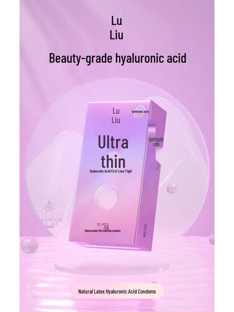 Mingliu Hyaluronic Acid Delay Condoms for Men - Jissbon Adult Products