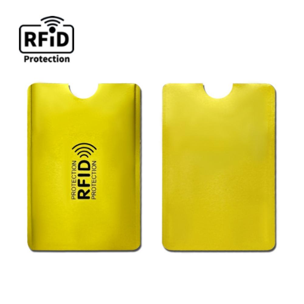 10Pcs Ultrathin Anti Rfid Wallet Blocking Reader Lock Bank Card Holder Anti Theft Credit Card Case Protection New Rfid Card