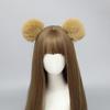 Plush Bear Ear Hair Clip Cosplay Costume Barrettes Party Headpiece Masquerades Maid Side Clip Animation Hair Accessories