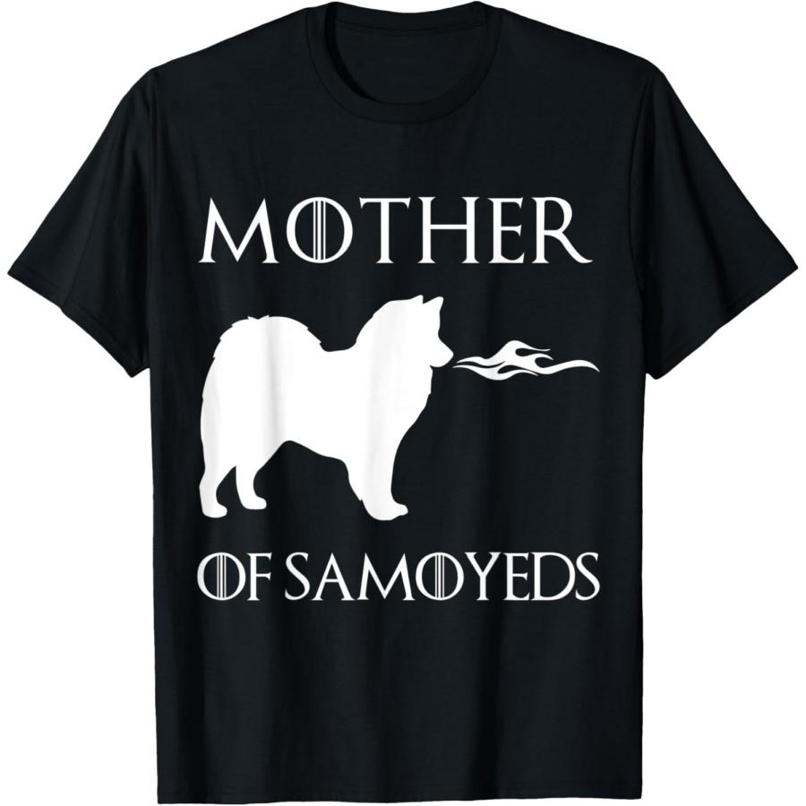 

Mother Of Samoyeds Unrivaled Mothers Day Novelty T-Shirt XXXXXL чёрный