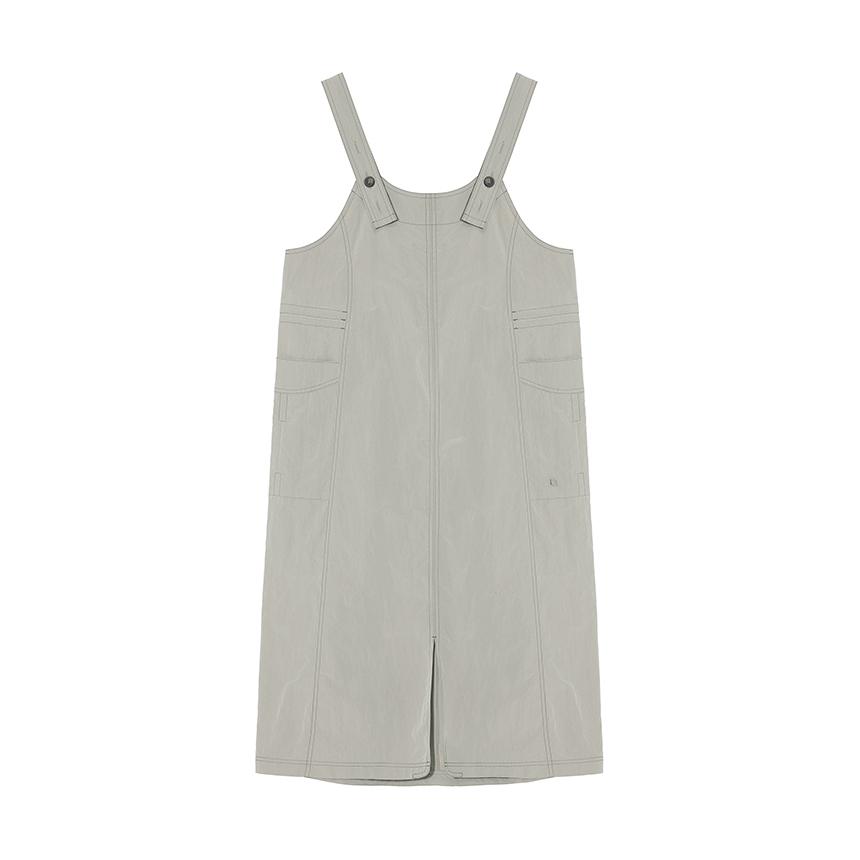 nau W Airshield Suspender Dress Beige