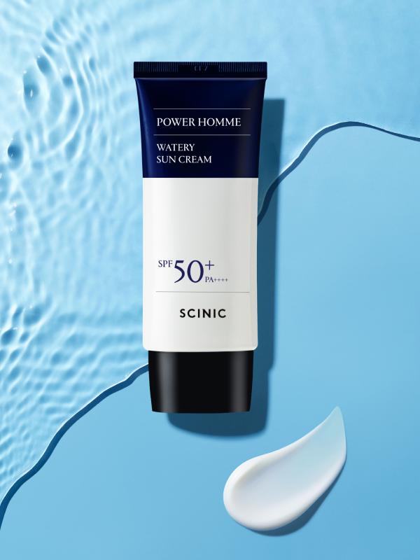 Scinic Power Homme Watery Sun Cream SPF50+ PA+++ 50ml 1ea