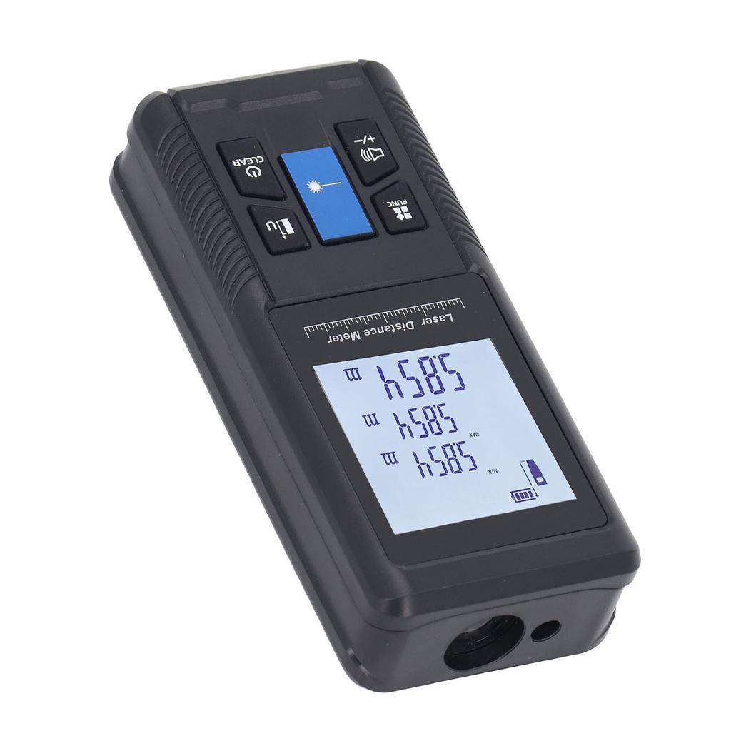 Telemetru Digital 100m Afișaj Iluminat din Spate Moduri Multiple 4 Unități IP54 Telemetru Portabil