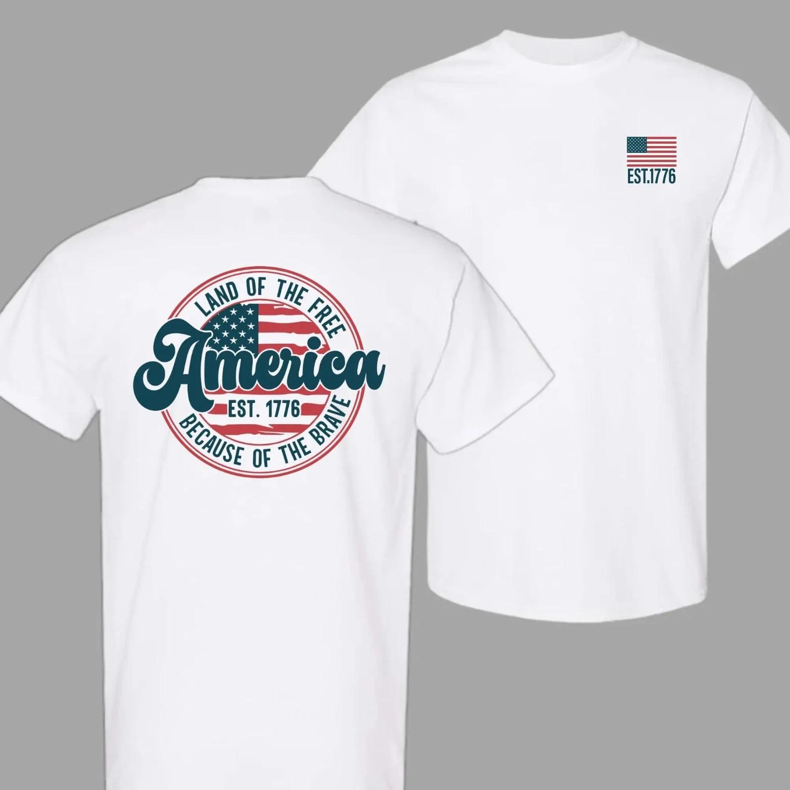 America Flag shirt, 4th of July Shirt, Retro USA Graphic Tee, Star American XL
