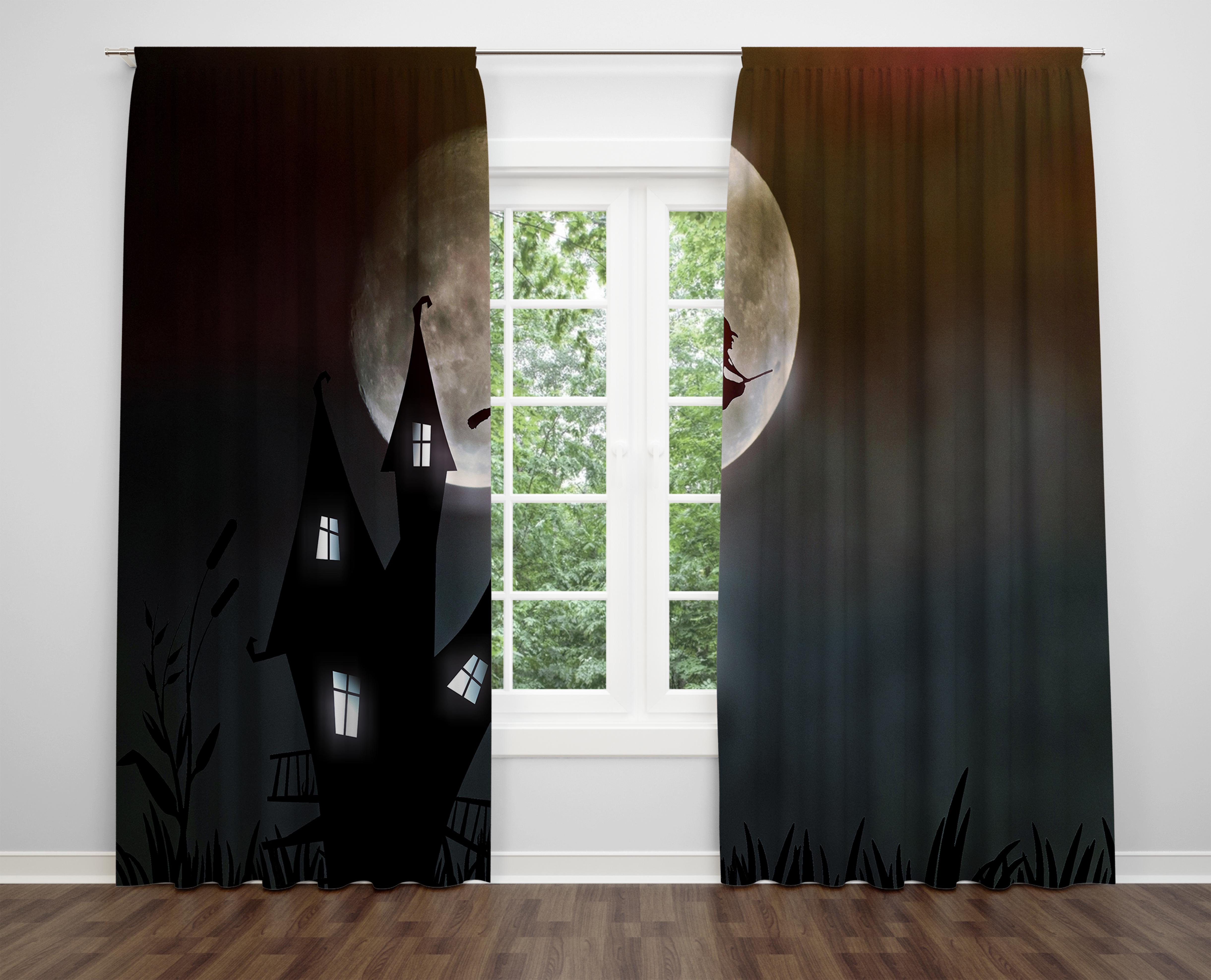 

Декоративний дизайн, високоякісна бавовняна тканина, ви можете вибрати одну або подвійну фіранку з крила 1 piece різнокольоровий