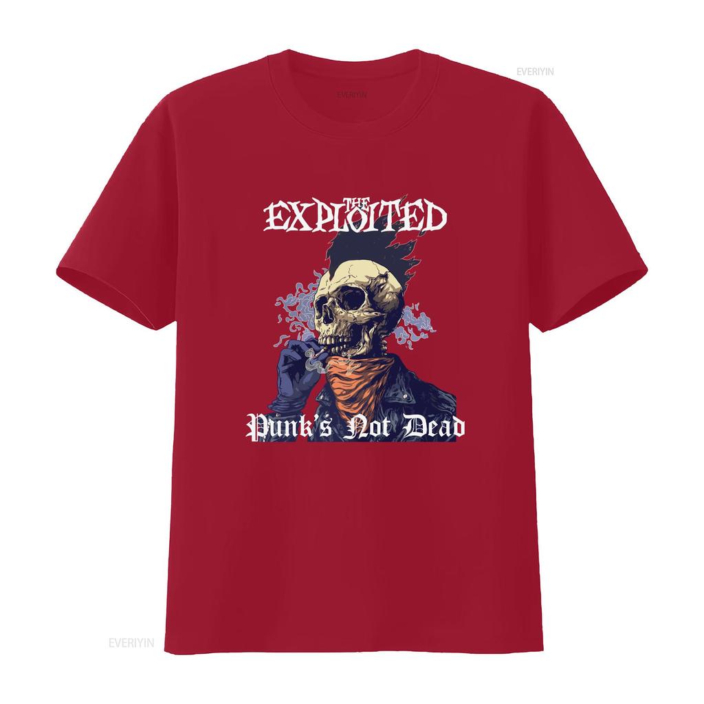 The Exploited T Shirt Vintage Slightly Casual Graphic Stylish Soft Streetwear Comfortable Designer Clothes Unisex