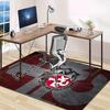 1.FC Kaiserslautern Design Area Rug Personalized Name- Non-Slip, Soft & Cozy Floor Mat for Living Room, Office - Indoor/Outdoor Carpet