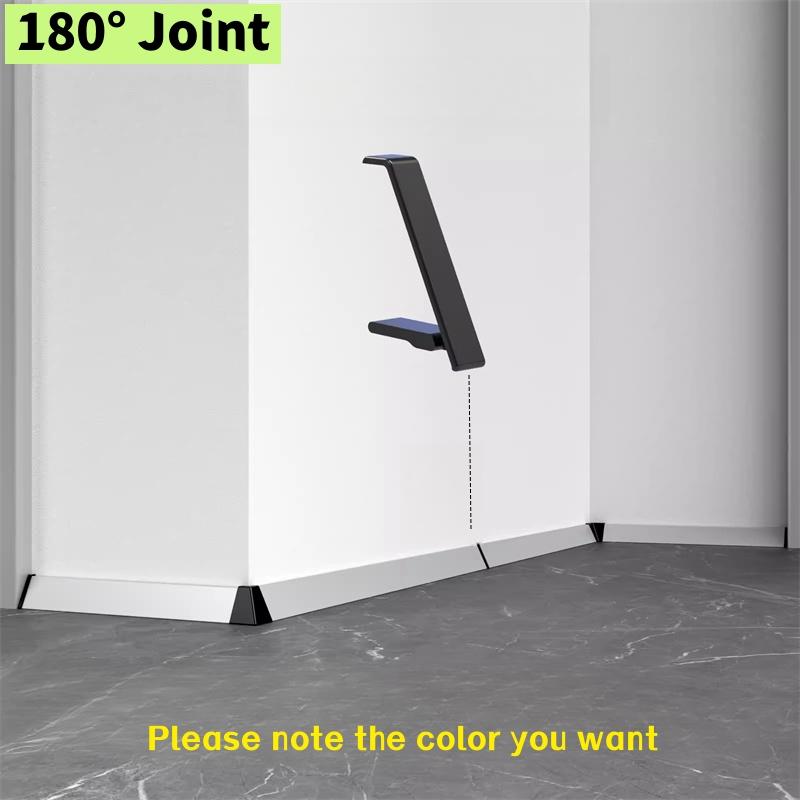 

H25mm Супер невидимый светодиодный плинтус Алюминиевый профиль Верхний угловой канал Диффузор Потолок Настенная отделка Плинтус Барная лента Светильник 1pcs