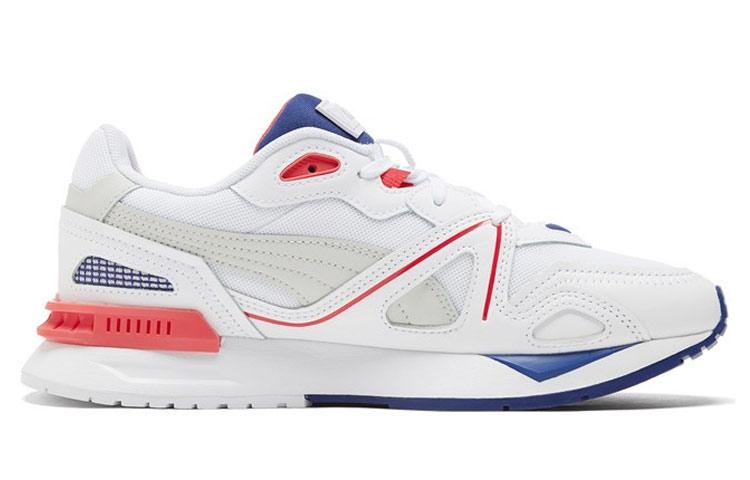 PUMA Mirage Mox Core White Poppy Red 380459-01 37.5