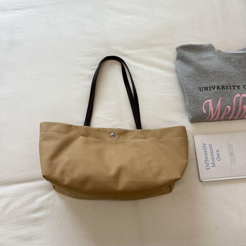 Große Kapazität Tote Bag für Damen Minimalistische Schulterhandtasche Einkaufs-Pendler-Tasche