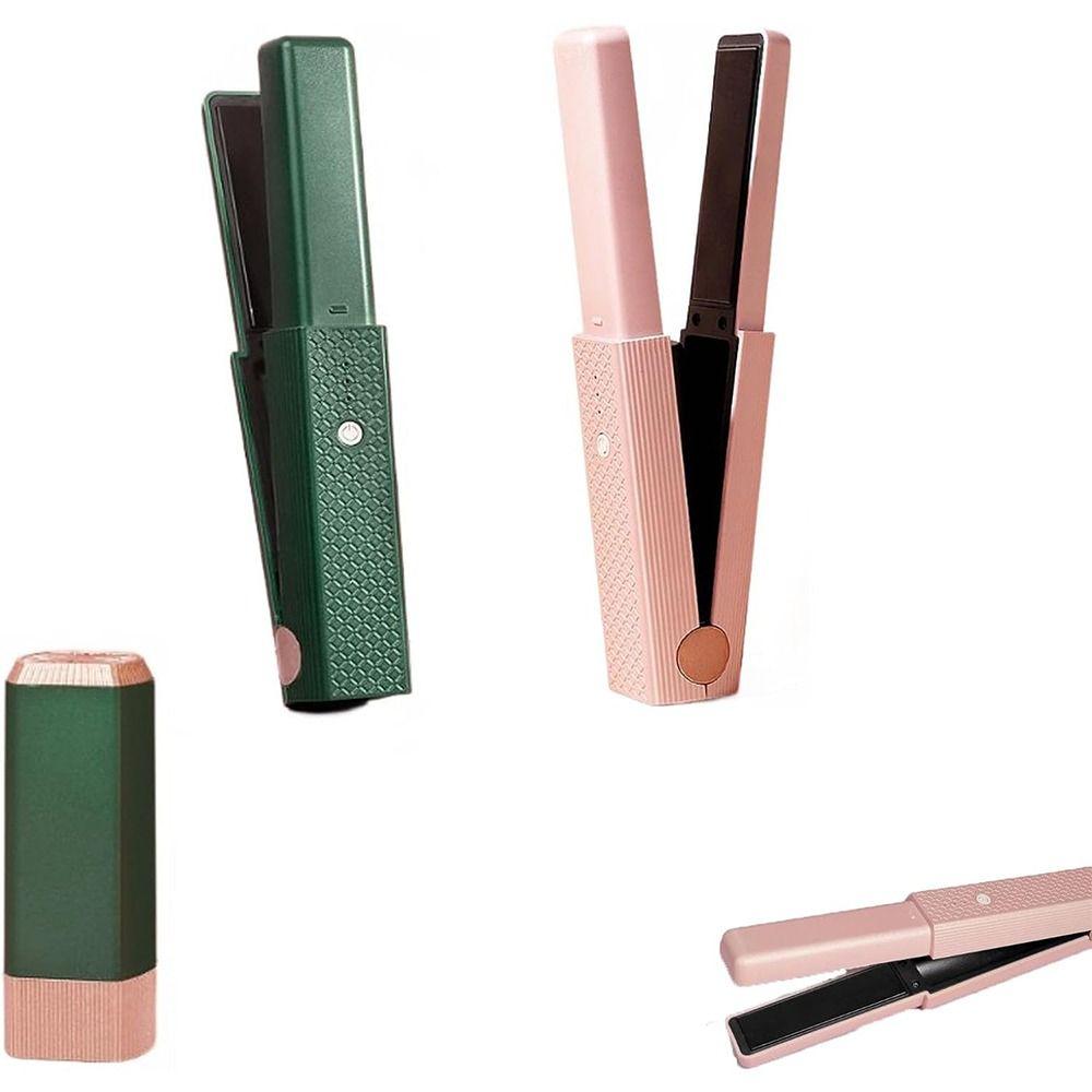 

Anti-scalding Hair Straightener USB Rechargeable Electric Hot Comb Straightener Women