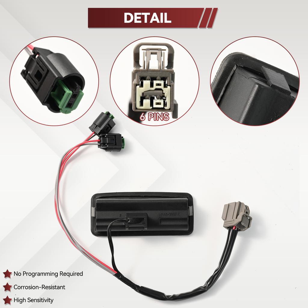 LR073594 Hinten Stamm Heckklappe Tür Release Griff Schalter Auto LR015457 LR071910 LR014482 CXB000456PVJ Für Land Rover Discovery 3 4