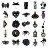 Dark Witch Aesthetic Sticker Pack Cool Trendy Individual Style Waterproof Durable Vinyl Decals for Laptop Phone Scrapbook
