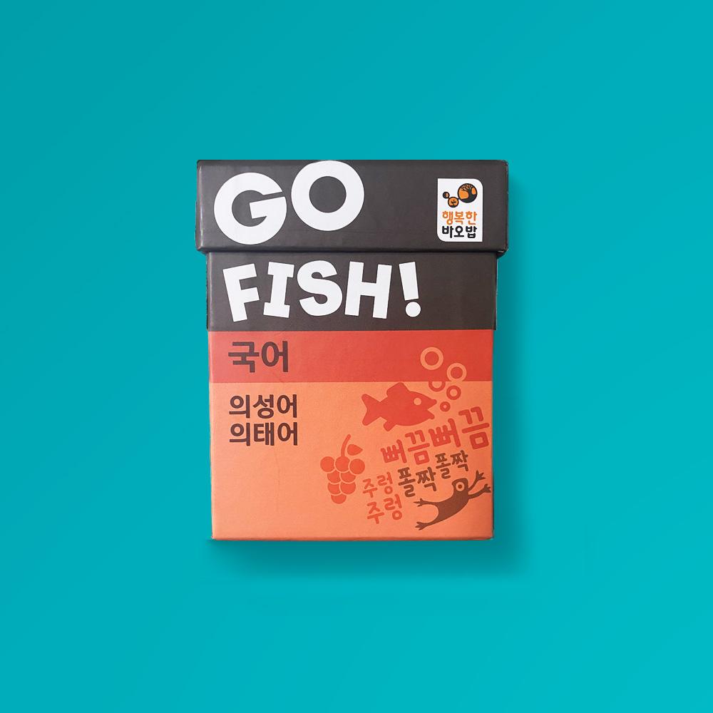 Happy Baobab Go Fish Korean Onomatopoeia & Mimetic Words Family Card Game (Ages 6-7)