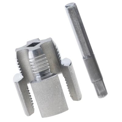 Outil de filetage interne et externe précis pour tuyaux d'eau en plastique 1/2 pouce ou 3/4 pouce Têtes de filière pour perceuses électriques