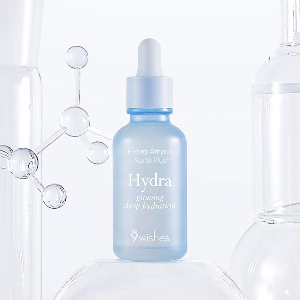 9Wishes [close Moisture Fit Hot Eating Ampoule] Nine Wishes Hydra Moisture Ampoule Nano Plus 50ml