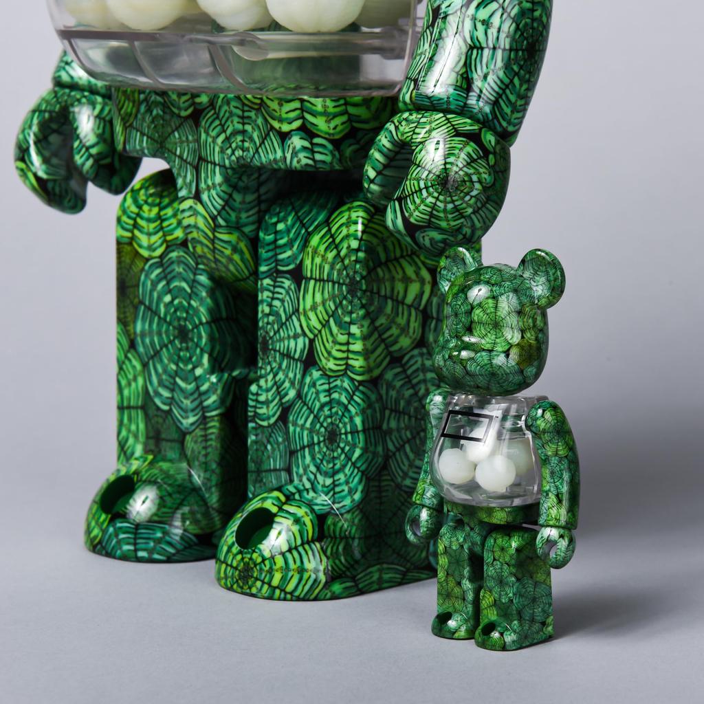 Medicom Toy x BOTANIZE Bearbrick Obesa Pattern [Limited Sale] 400% & 100%
