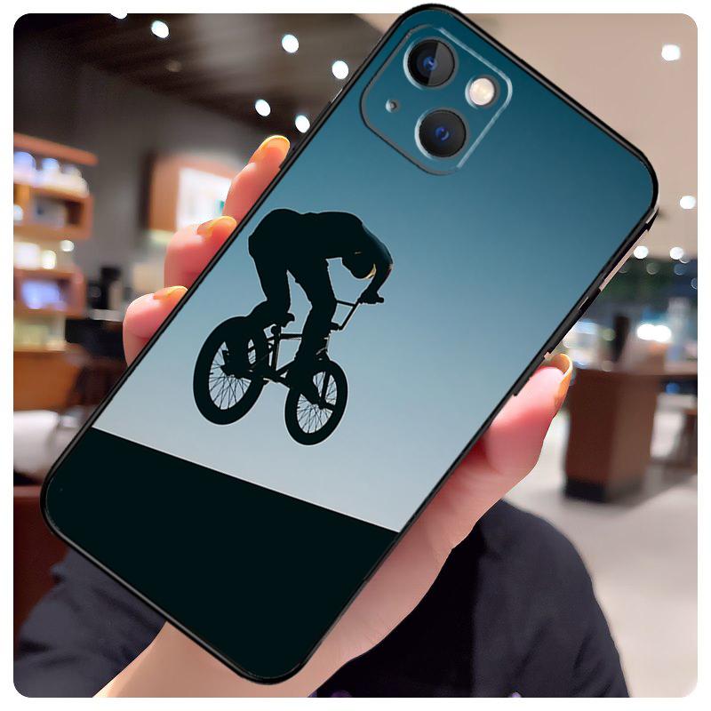 BMX Bike Extreme Sport Case For iPhone 16 Pro Max 14 13 12 11 15 17 Pro Max mini 15 16 Plus 16e 17 Air Phone Cover