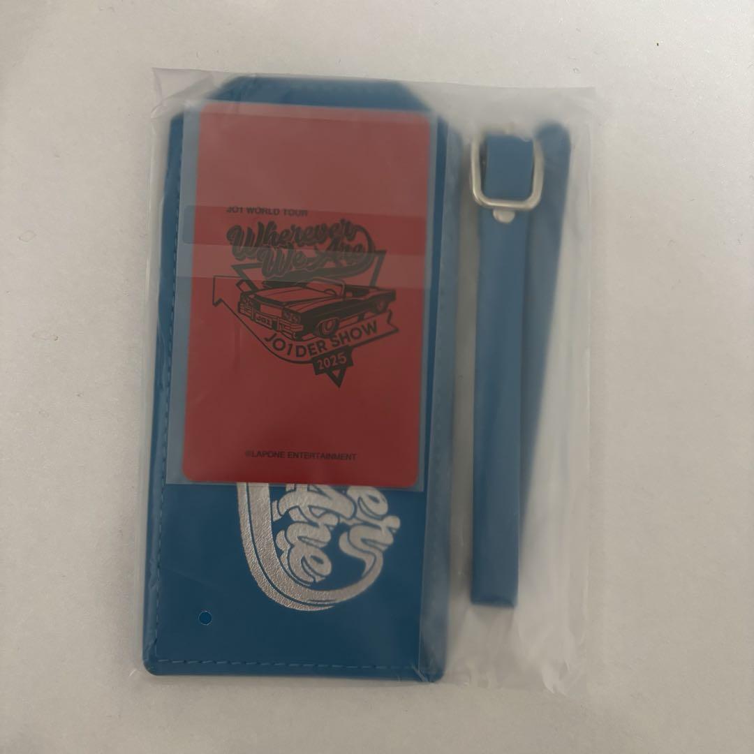 

[USED] Junki Kono JO1DER SHOW 2025 suitcase, luggage tag, trading card included