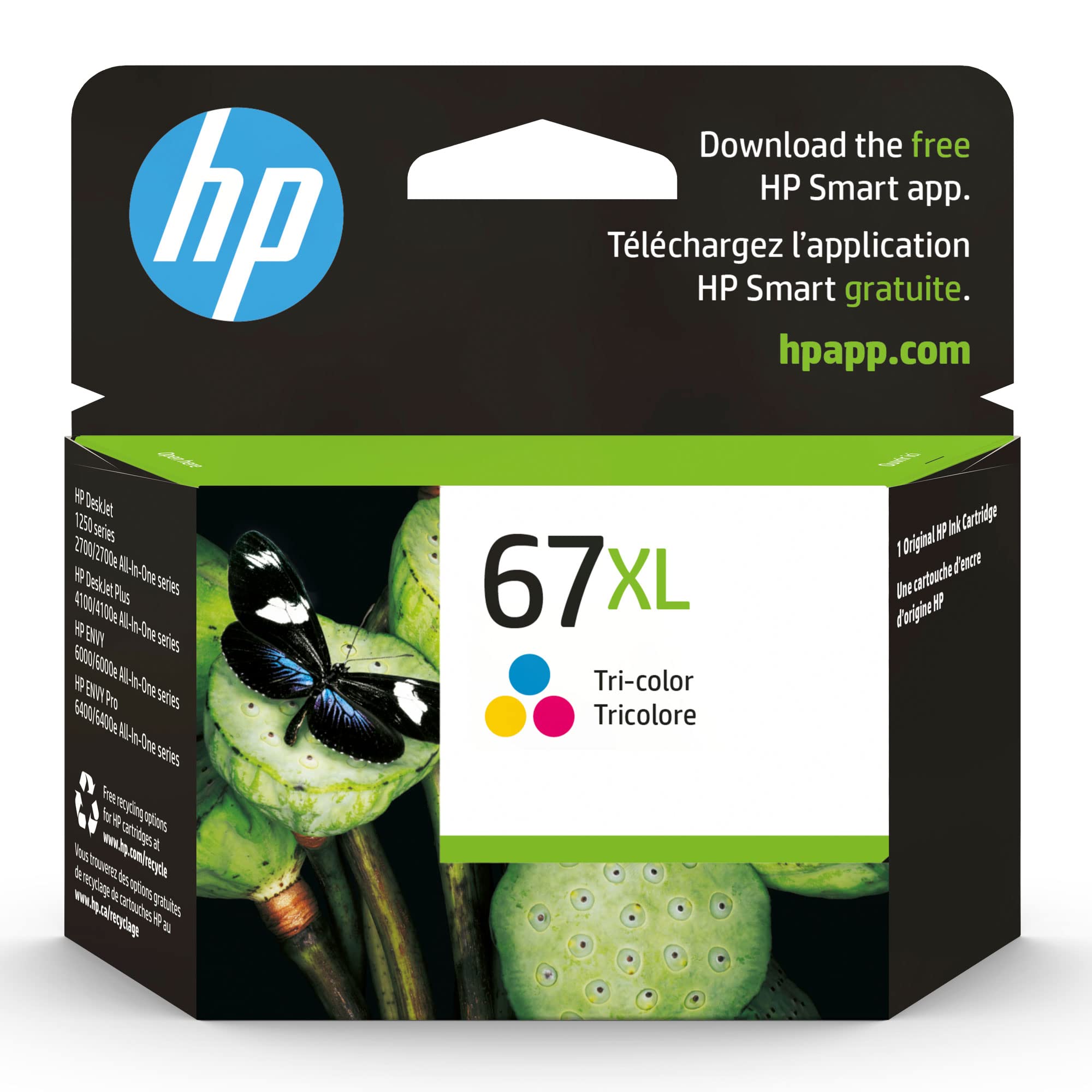 

HP 67XL Ink cartridge 3 colors 3YM58AN