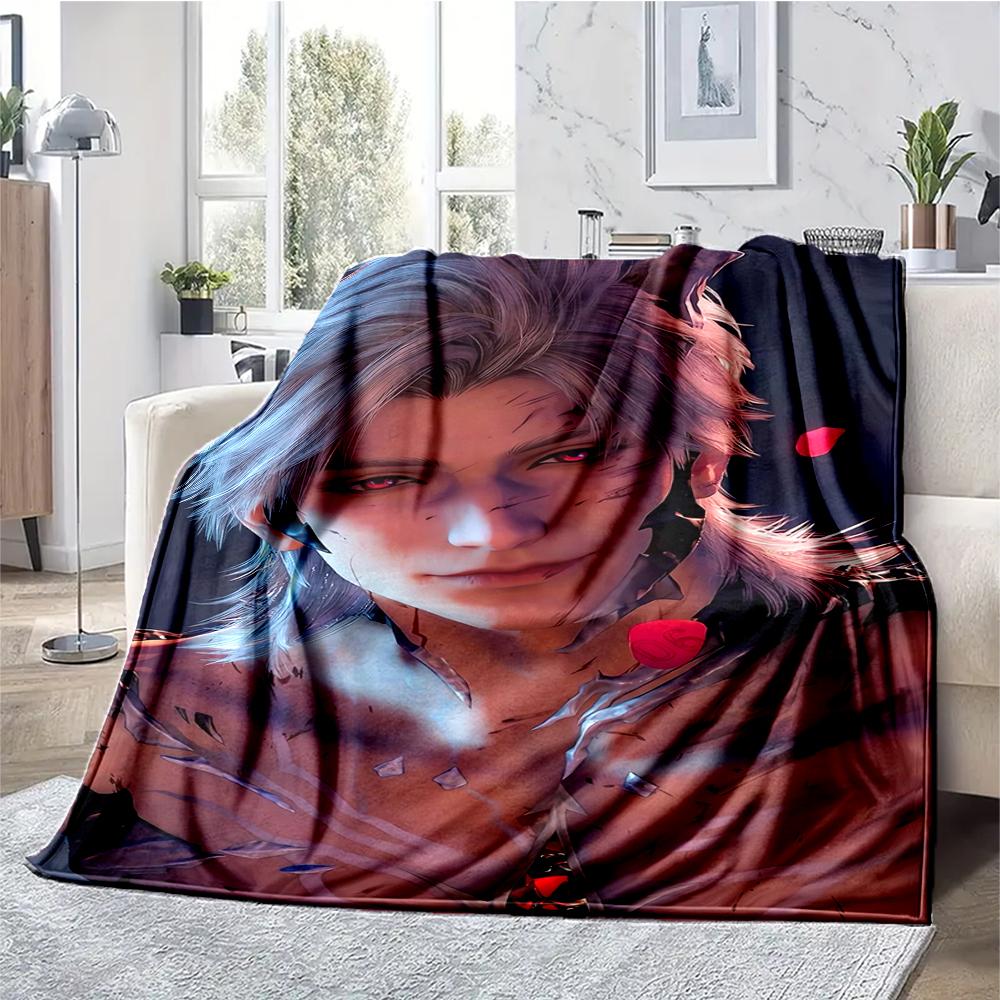 Love and Deepspace Theme Printed Blanket - Perfect for Couch, Bed, Travel & Outdoor Use | Machine Washable, Cozy & Durable.