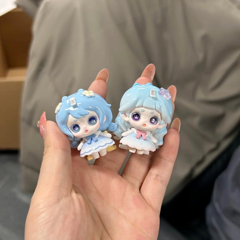 Hot Genuine Keeno·Mbti Little Cute Friend Series Blind Box Mini Doll Anime Figure Collectible Model Kawaii Decor Birthday Gift