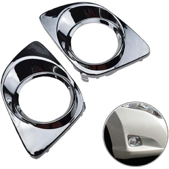 Pair Fog Light Trim Cover For 2009-2012 Toyota Venza Car Accessories | Replacement 521270T010 521280T010