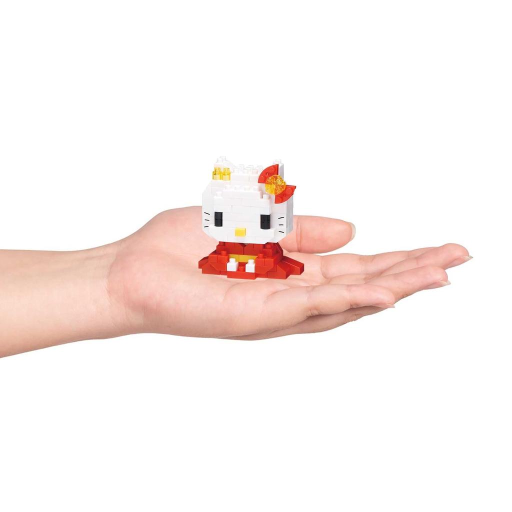 Kawada Nanoblock Hello Kitty Kimono NBCC215 3 x 10.5 x 18cm Ages 12+ Interior Hobby NBCC215